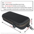 thumbnail image 6 of Hard EVA Storage Bag Case for JBL PartyBox ES Speaker Microphone，Box Portable for Bluetooth Wireless Two Microphone System, Handheld Dual Mic Travel Bag for Singing or Karaoke for Receivers, Adapters, 6 of 8