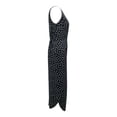 thumbnail image 3 of Ropa Playa Ocean Pacific para Mujer Jumpsuit Sin Manga Cuello V Pierna Picos Puntos Negro Talla EG, 3 of 4