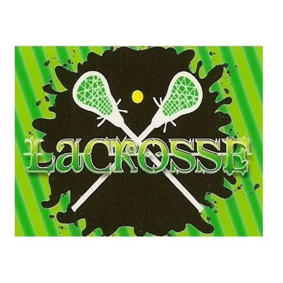 Lacrosse Edible Icing Image