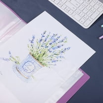 LEXSOMEO Painting Storage Display Book Portfolio Folder Painting Display Book Artist Portfolio Book A3