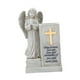 thumbnail image 3 of Figura de ángel para tumba, florero con púas para decoración de flores artificiales, decoración de cementerio para tumba, 3 of 9