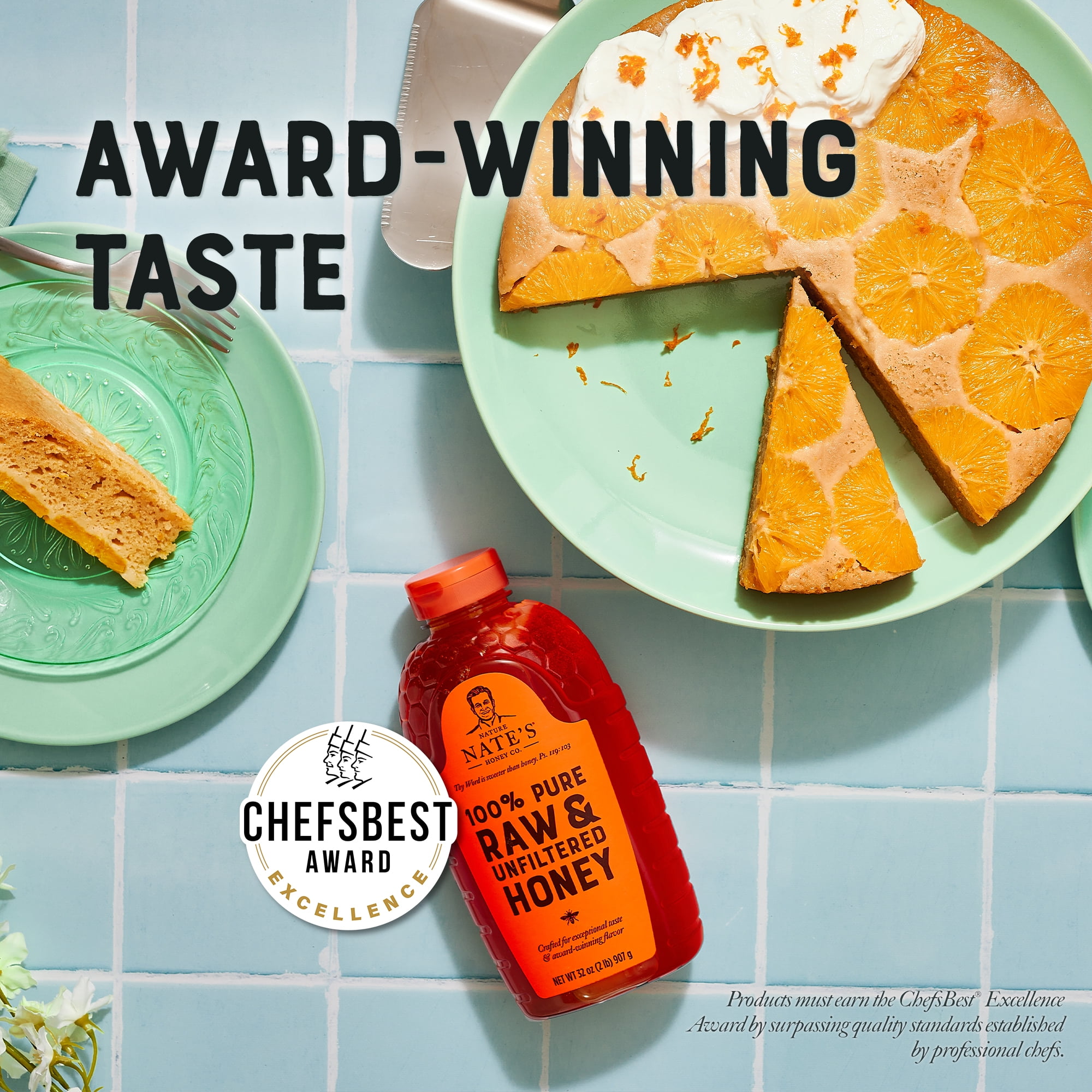 Nature Nate's Honey 100 Pure, Raw and Unfiltered Honey 32 fl oz