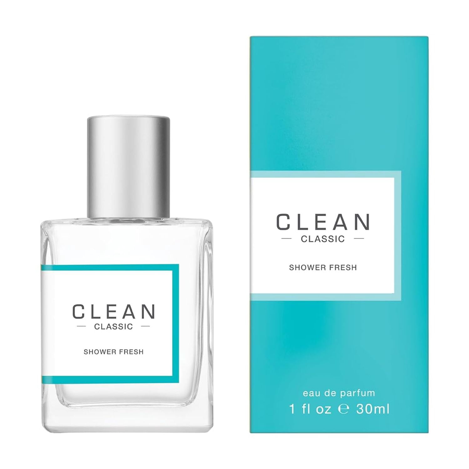 CLEAN Shower Fresh Eau de Parfum, Fresh Unisex Fragrance, Layerable Perfume for Everyday Wear, 30 ml