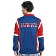 thumbnail image 2 of Men's-Starter  Navy New England Patriots Contender Vintage Logo Full-Zip Track Jacket, 2 of 2