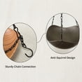 thumbnail image 5 of Squirrel Proof Bird Feeders Easy Clean & Refill, Hanging Garden Yard Décor Humming Birds Feeders for Outside, 5 of 6