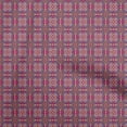 thumbnail image 1 of oneOone Silk Tabby Red Fabric Tribal Quilting Supplies Print Sewing Fabric By The Yard 42 Inch Wide, 1 of 1