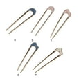 thumbnail image 4 of Bandeaux en Forme de U Simplicité Filles Modelage Style Élégant Femmes Femmes Fourche à Cheveux Fourche Léger Porter Mariage Bâton à Cheveux Ados Utiliser Rose, 4 of 6