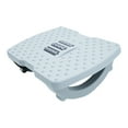 thumbnail image 3 of colaxi Under Desk Rocking Foot Rest with Massage Rollers Foot Stool for Work Office Gray, 3 of 9