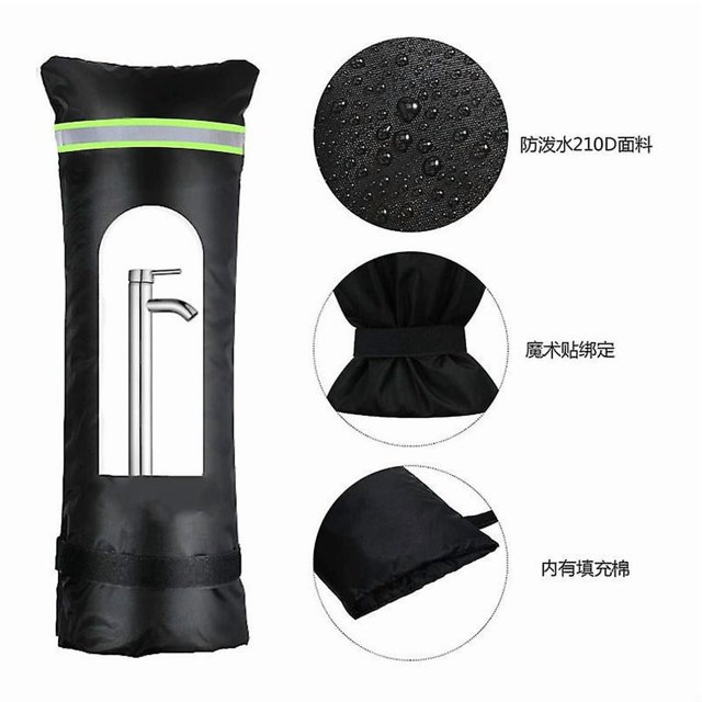 Antifreeze Faucet Cover, Waterproof Garden Faucet Cover, Protection Against Outdoor Frost in Winter, 51 x 20cm