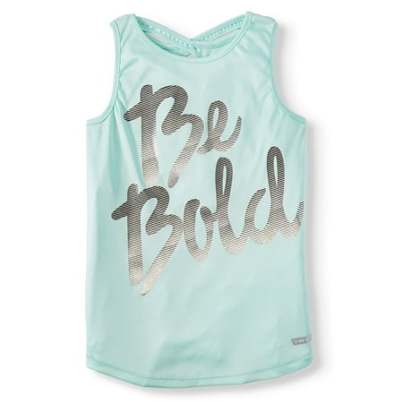 - Criss Cross Graphic Active Tank (Little Girls & Big Girls)
