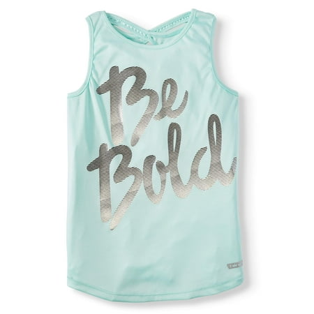 Hind Criss Cross Graphic Active Tank (Little Girls & Big Girls)