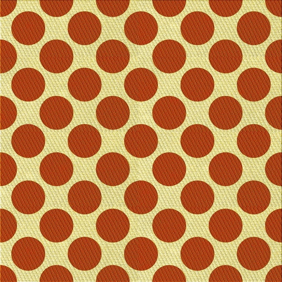 Ahgly Company Indoor Square Patterned Chrome Gold Yellow Area Rugs, 5' Square