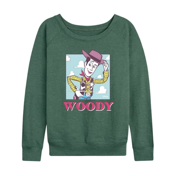 Toy Story 4 - Sunny Side Up Woody - Women's Lightweight French Terry Long Sleeve Shirt