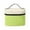 Green, variant on Insulating Lunch Bag, Waterproof Double Layer Cooler Bag Featuring Bento Box and Milk Bottle Compartments for Office Meals and Outdoor Picnics, Stylish Color Block Design With Thermal Insulation and