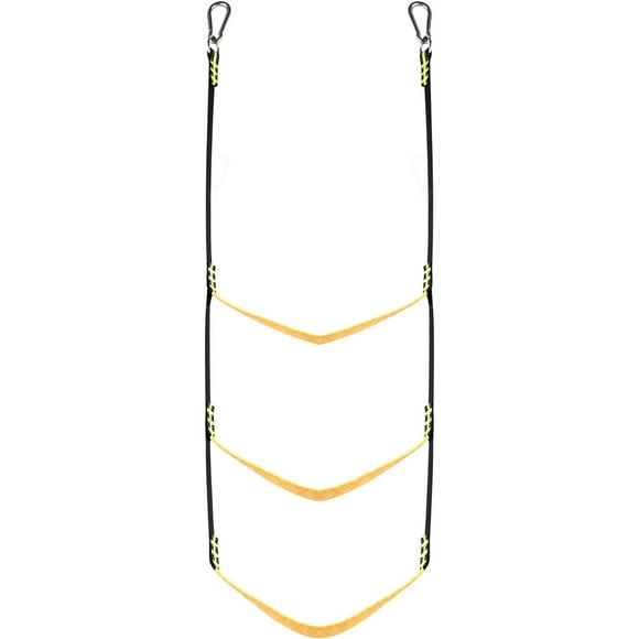Rope Ladder for Boat, Boat Ladder, Foldable, 3 Steps for Dinghy, Kayaking, Motorboat, Canoeing