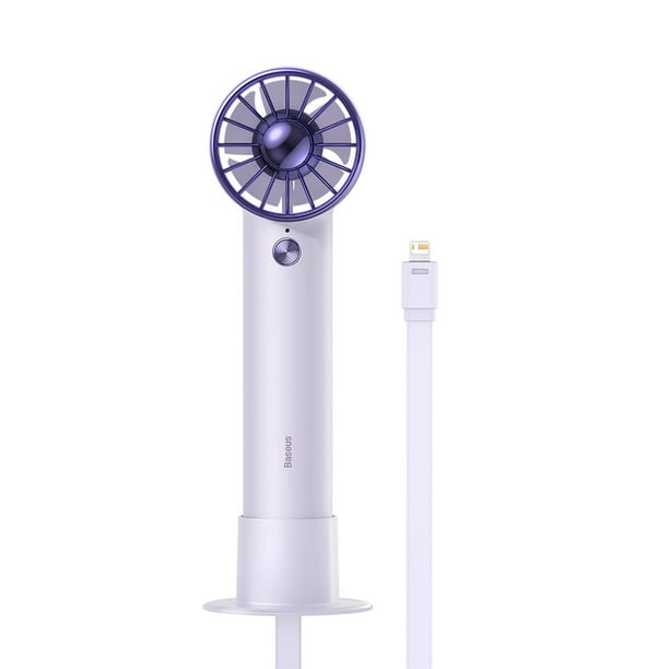 Mini ventilador recargable USB, refrigeración silenciosa, portátil