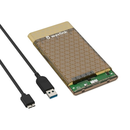 WAVLINK USB 3.0 Hard Drive Disk HDD External for home or office Enclosure Case with USB 3.0 Cable 2.5" SATA HDD and SSD