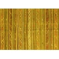 thumbnail image 1 of Ahgly Company Indoor Rectangle Southwestern Yellow Country Area Rugs, 2' x 4', 1 of 4