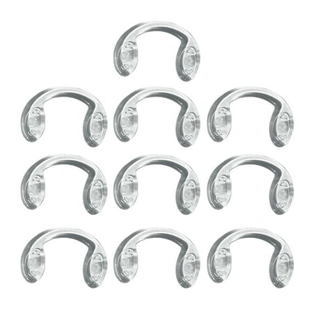 

Comfy Silicone Eyeglasses Pads Nose Pads Thin Nosepads For Reading Glasses 10PCS