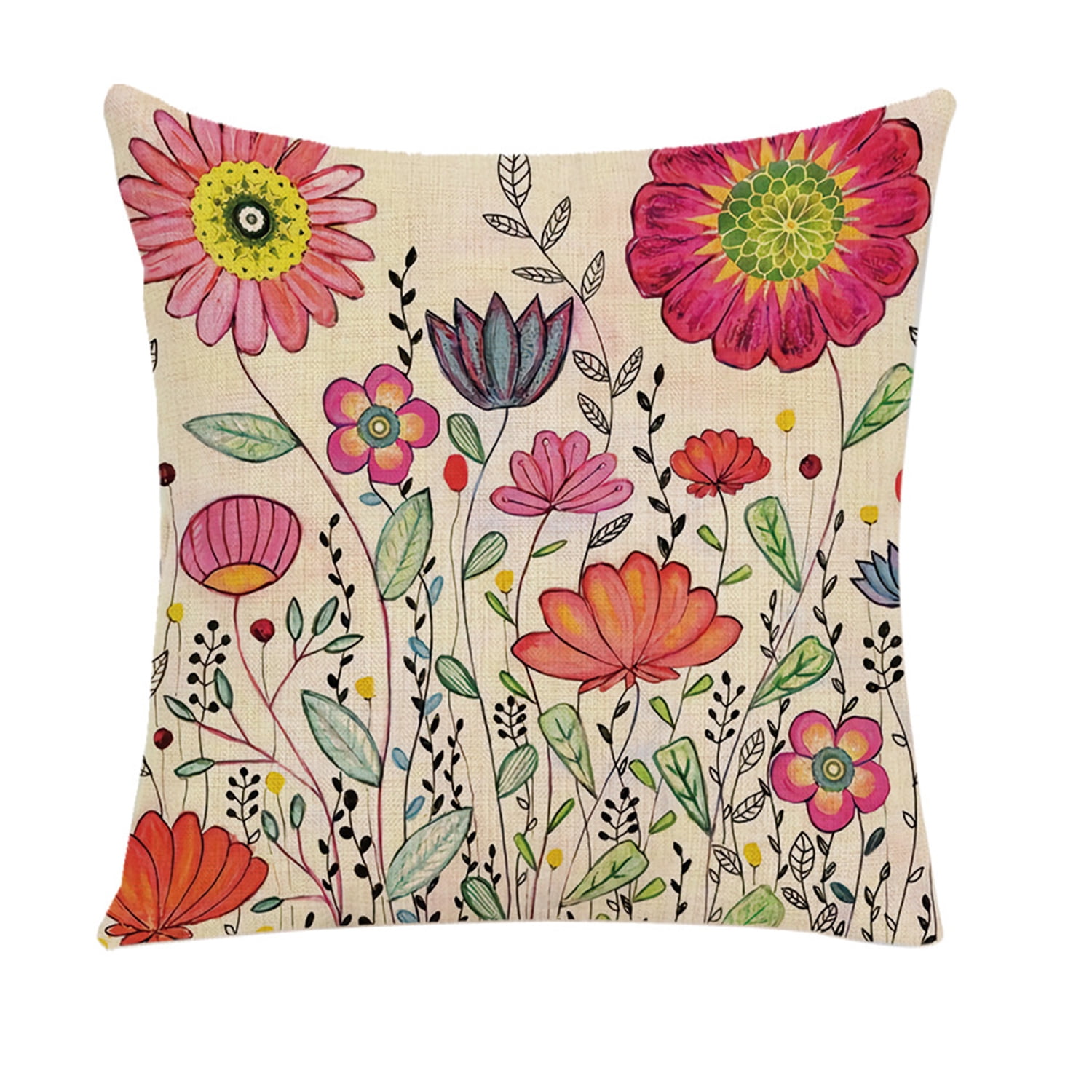 Cherry Blossom Tree - Decorative Pillow Cover - 18x18 inch – Cotton and  Crate