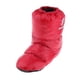 thumbnail image 1 of Botines de plumón de pato, botas acolchadas, zapatos, zapatillas para hombre y mujer, para acampar y usar en casa. Rojo l, 1 of 9