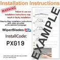 thumbnail image 3 of 2025 Ram ProMaster EV Beam Blade Wipers (Set of 2), 3 of 3
