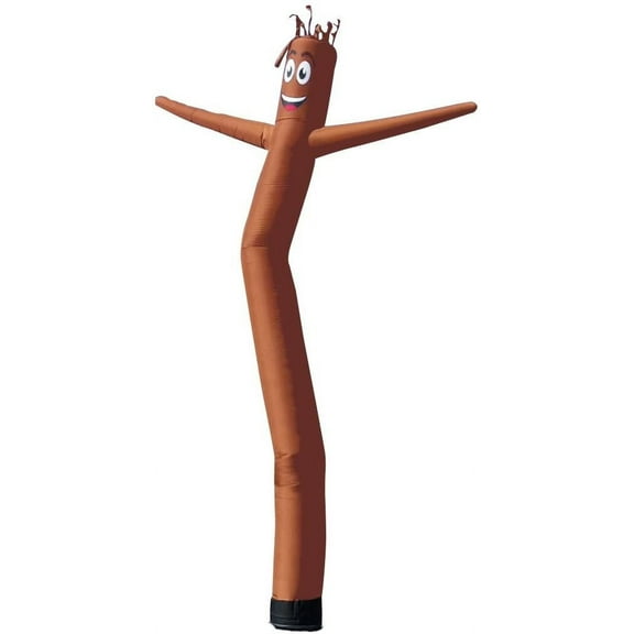 Brown 20ft Tall Inflatable Tube Man Air Powered Dancing Puppet for Outdoors Puppet Attachment only Feather Flag Nation