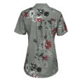 thumbnail image 3 of JINMGG Womens Plus Size $5 Women Printing Pocket Plus Size Short Sleeve Blouse Easy Top Shirt Gray M, 3 of 9