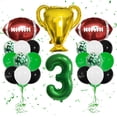 thumbnail image 1 of Football Balloons Set Football Birthday Party Decorations Football Touchdown Sports Theme Birthday Party Decoration, Football Theme Supplies Birthday Party Decorations, 1 of 5