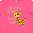 thumbnail image 4 of Inktastic My Grandpa Loves me- cute giraffe Youth T-Shirt, 4 of 5