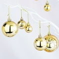 thumbnail image 5 of Tyidzon 6PCS Christmas Ball Ornaments Christmas Tree Decorations for Wedding Party Holiday Decorations 2.36 Inch, 5 of 9