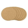thumbnail image 3 of Uxcell Cork Coasters Wooden Trivet Drinks Absorbent Mats 30 Pack Yellow 4 x 0.12 inch, 3 of 6