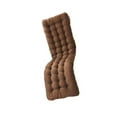 thumbnail image 3 of Coussin de Jardin Confortable en Polyester pour Fauteuil Inclinable, Chaise Longue Épaissie, Banc, Tapis Extérieur Intérieur Café, 3 of 8