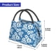 thumbnail image 2 of Fotbe Leaves And Flowers Bolsa Térmica Portátil con Estampado, Bolsa de Entrega de Alimentos Aislada, Bolsa Reutilizable de Gran Capacidad para Comidas y Supermercado, 2 of 6