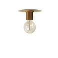 thumbnail image 1 of Dainolite RSW-61FH-AGB Aged Brass Flush Mount, 1 of 2
