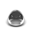thumbnail image 7 of The Prince of Fallen Angels Azazel Ring, Azazel Ring, Signet of Azazel Silver Ring, Silver 925 Black Enamel Ring, Best Gifts Jewelry KCR034, 7 of 7