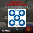 thumbnail image 3 of Morrell Targets 100 Count Archery Official 5 Spot Paper Target Face, 4 Pack, 3 of 7