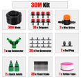thumbnail image 1 of RBCFHl 5-50m Micro System Plant Self Watering Garden Hose Kit With Adjusable 8 Hole Drip for Large Garden Patio Micro Kit He Qiyong unisex, 1 of 2