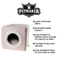 thumbnail image 3 of PETMAKER Cat House for Rabbits, Guinea Pigs, and Other Small Animals (Pink), 3 of 8
