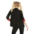 thumbnail image 3 of Womens Harley Quinn Suit Blazer, 3 of 13