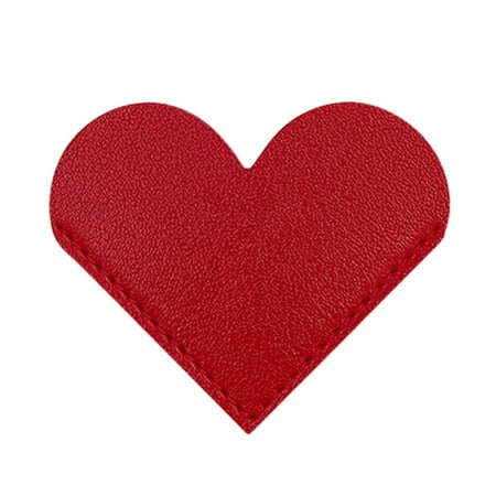 

Leather Heart Bookmark Corner Page Book Marks For Women Kids Book Accessories For Reading Lover Cute Handmade Book Reading Gift For Book Lovers 1pcs Hot Sale Clearance