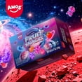thumbnail image 2 of Amos Fruit Snacks Berry Mix Vitamin C Healthy Snacks, Astronaut & Rocket Shapes Gluten-Free Snacks 8.47oz (1 Pack), 2 of 7