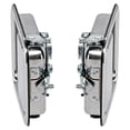 thumbnail image 3 of Front Pair Exterior Door Handle Compatible with 1987-2006 Jeep Wrangler Chrome Without Key Hole 55176383AE-PFM J5758172-PFM 55176382AE-PFM J5758173-PFM CH1311167 CH1310167 SE, 3 of 8