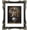 Black, variant on Gold Picture Frames 8x10, Vintage 8x10 Picture Frame Matted to 5x7 Image, Victorian Photo Frames for Wall and Tabletop