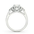 thumbnail image 3 of Meryn Jewel Brilliant 1.8 Ct Round Cut Diamond Ring - 14K White Gold Plated Anniversary Rings - Stunning Anniversary Gift - Traditional Engagement Women's Rings - Promise Jewelry, 3 of 3