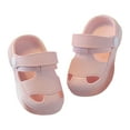 thumbnail image 5 of Hessimy Boys & Girls Slide Sandals Kids Non-Slip Cloud Slippers Comfy Soft Lightweight Sandals for Bathroom Shower Summer Pool Beach slippers fortoddler kids non slip(Pink,5), 5 of 5