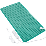 Heating Pad for Back Pain,Super-Soft Electric Heating Pad 18"x33" Large with Auto Shut-off, 6 Temperature Settings, Fast Heating, Relieve Fatigue Relax Muscle