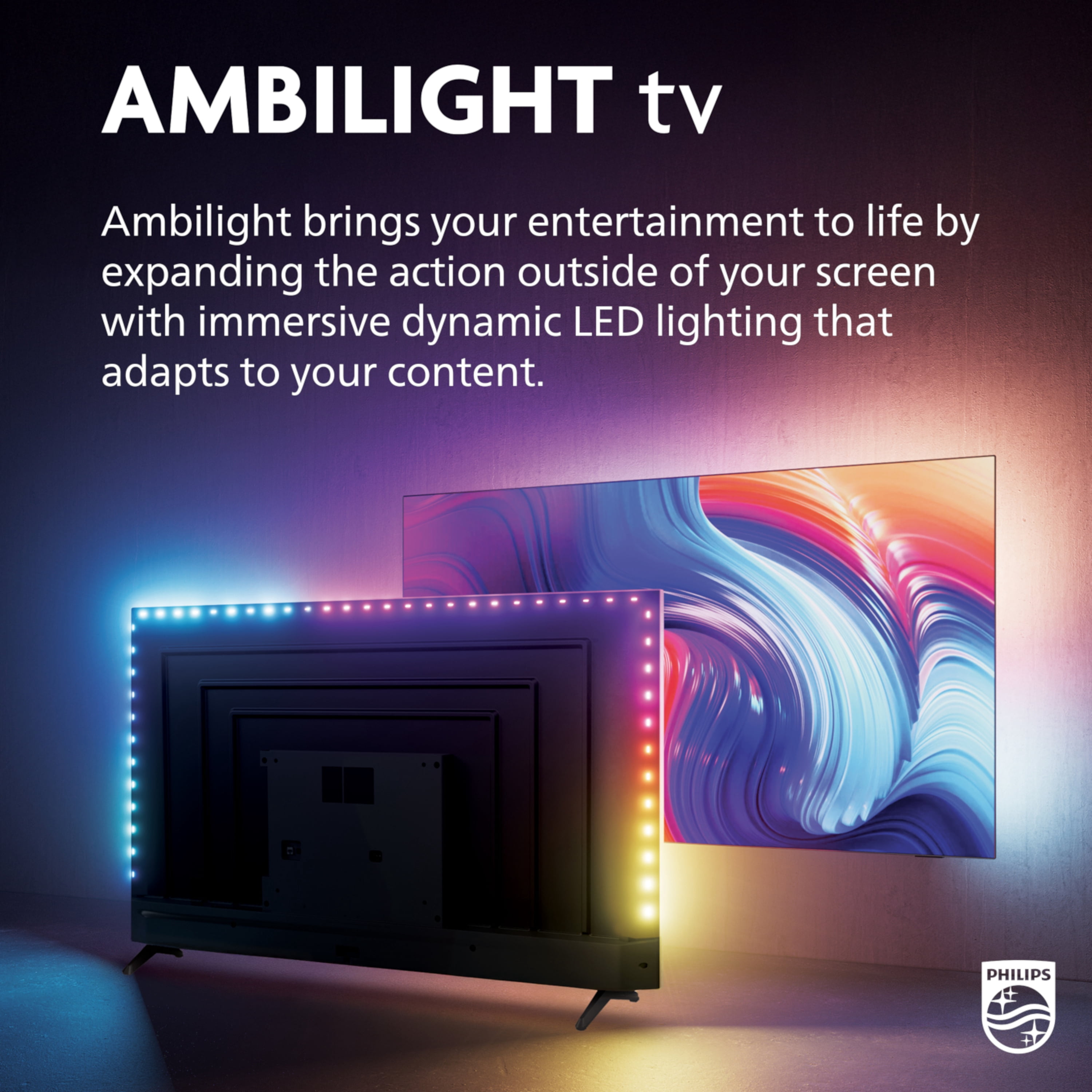 Philips 55" Class 4K UHD Ambilight Roku Smart TV (55PUL7875/F7)