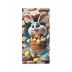 thumbnail image 2 of Decoraciones de Pascua, adornos de Pascua, regalos de Pascua, cubierta de puerta de Pascua, festival, fiesta, cortinas de puerta para interior y exterior, banderas de tela colgantes, cubierta de puert, 2 of 6