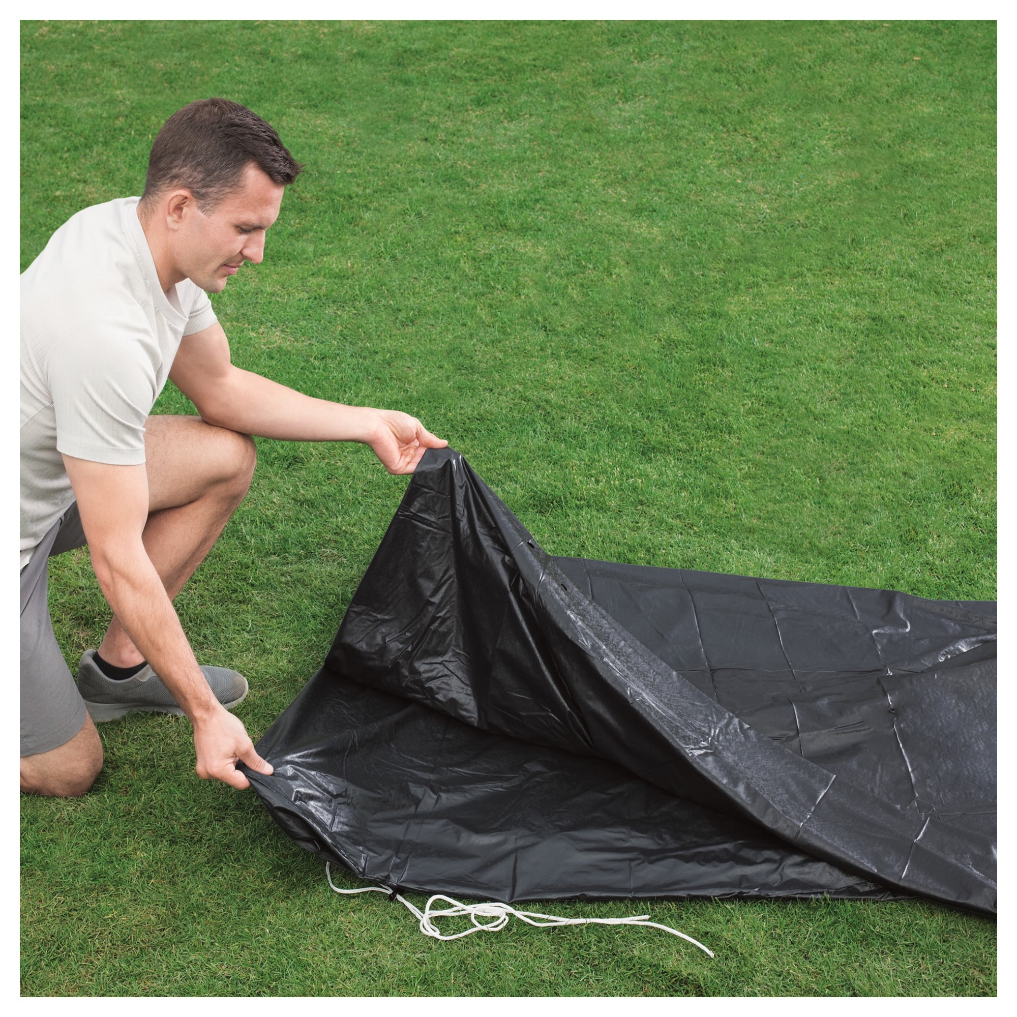 Bestway Flowclear 15' Pool Cover for Above Ground Frame Pools (Cover Only)